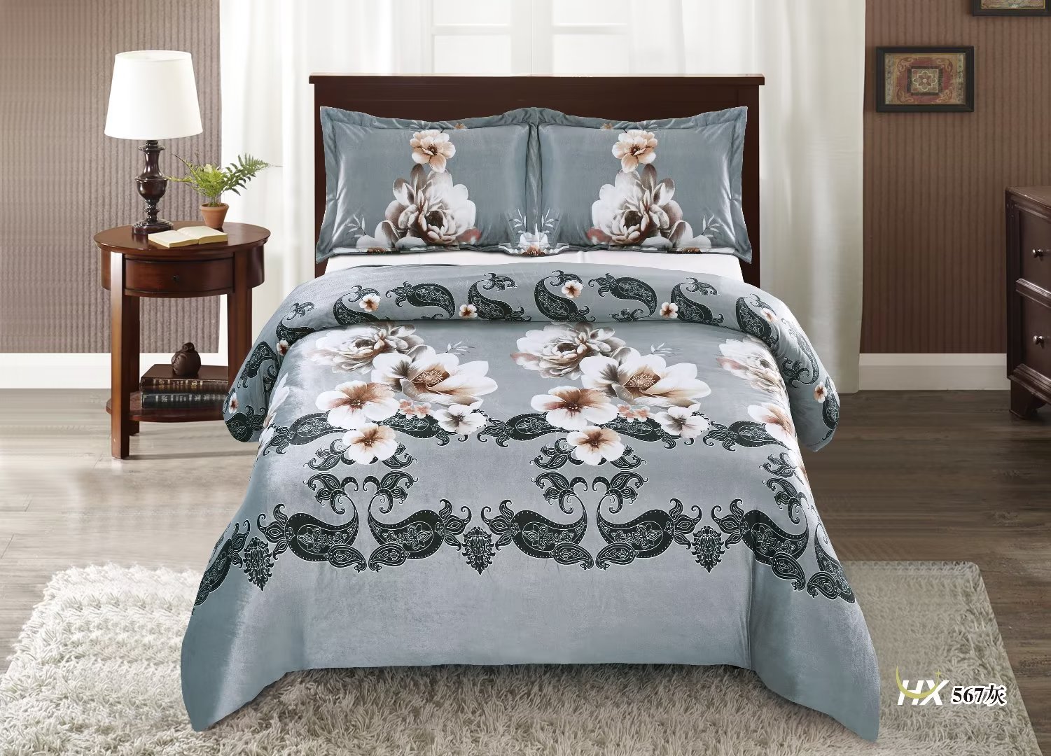 Duvet cover set 130g fleece