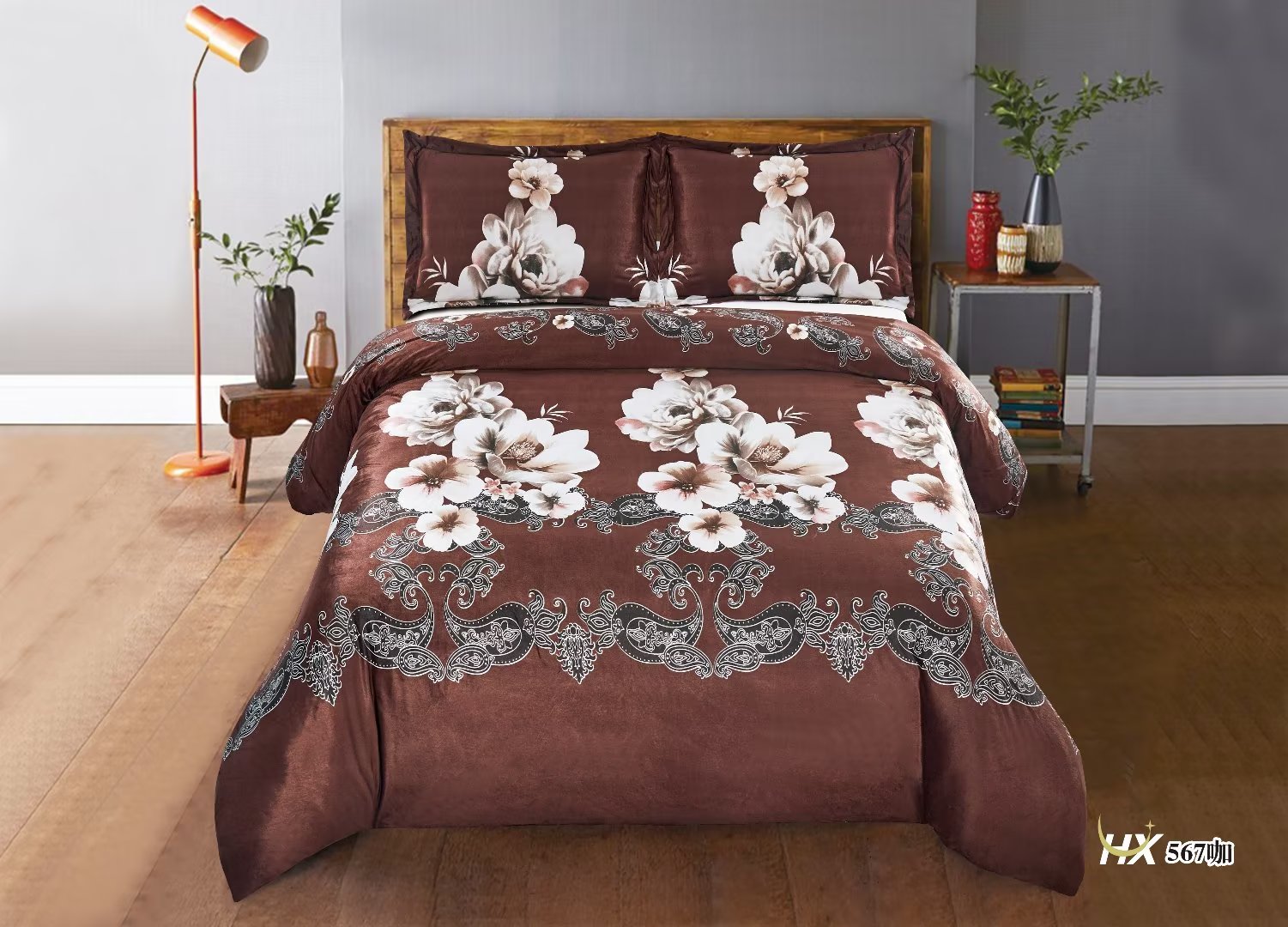 Duvet cover set 130g fleece